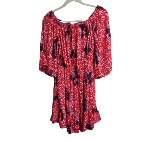 GAP Off The Shoulder Floral Dress XS - Picture 1 of 5